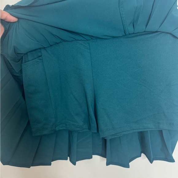 Justice Sport Teal Skort with Tech Pocket - Picture 5 of 5